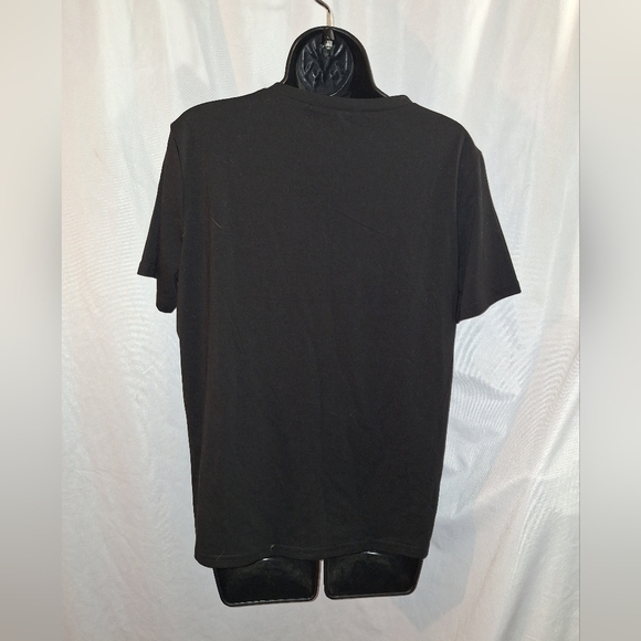 SHEIN Black Short Sleeve Tee with Fun Print - Picture 4 of 6